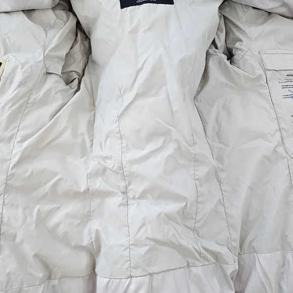 Zara Women's Quilted Puffer Jacket Down Filled with Belt - Picture 2 of 12